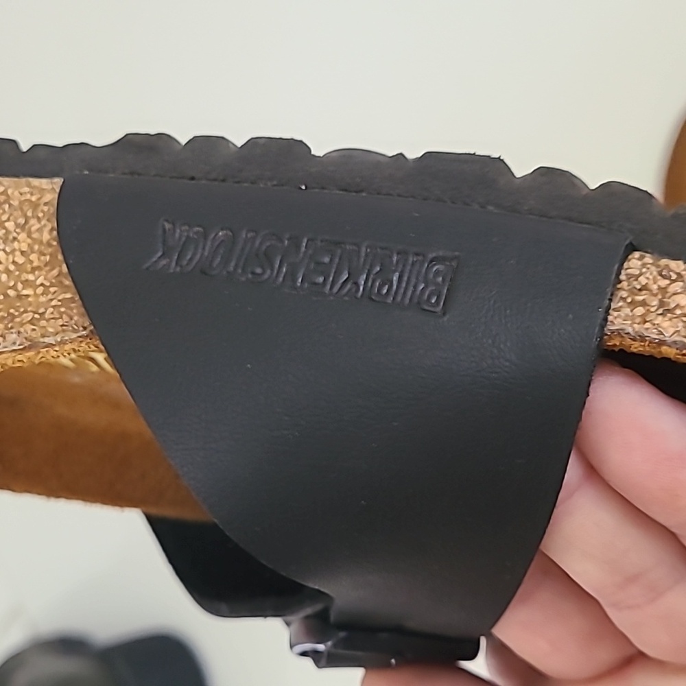 Flipflop Birkinstocks Black Leather - Picture 4 of 6